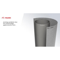 BERG Trampolin rund 330 cm grün mit Sicherheitsnetz Comfort - Favorit Regular