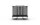 BERG Trampolin Ultim Favorit Regular 280 Black + Safety Net Comfort Airflow