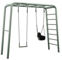 BERG PlayBase M Green Klettergerüst Schauklgestell +...