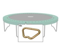 BERG Ersatzteil Champion - Triangle für Sprungtuch...