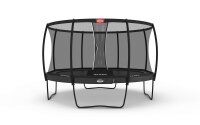 BERG Trampolin rund 430 cm grau mit Sicherheitsnetz...