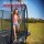 BERG Trampolin rund 430 cm grau mit Sicherheitsnetz Deluxe Champion Regular