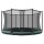 BERG Trampolin InGround rund 430 cm grün mit Sicherheitsnetz Comfort Favorit
