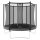 BERG Trampolin rund 200 cm grau mit Sicherheitsnetz Comfort Favorit Regular