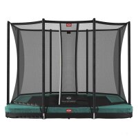 BERG Trampolin InGround rechteckig 280 x 190 cm grün...