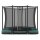 BERG Trampolin InGround rechteckig 280 x 190 cm grün mit Sicherheitsnetz Comfort Ultim Favorit