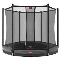 BERG Trampolin InGround rund 200 cm grau mit...