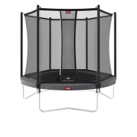 BERG Trampolin rund 330 cm grau mit Sicherheitsnetz...