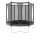 BERG Trampolin rund 330 cm grau mit Sicherheitsnetz Comfort Favorit Regular