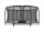 BERG Trampolin Zubehör Sicherheitsnetz Deluxe 270 cm (für mit 8 Beine)
