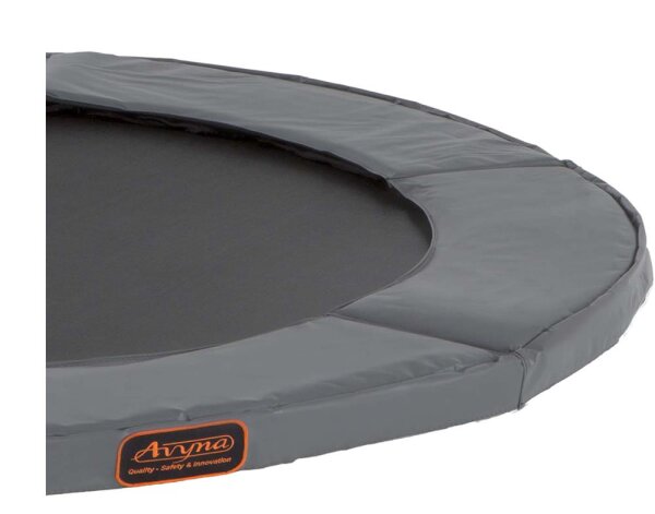 Universal Schutzrand für Trampolin Ø 430 cm grau ähnlich Berg Champion