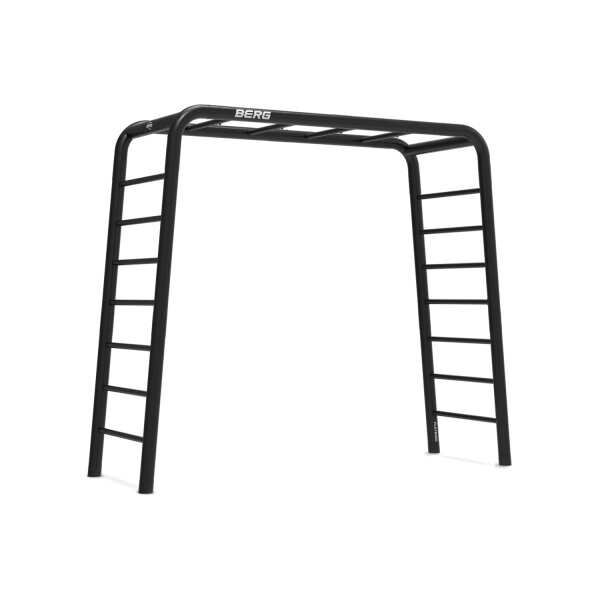 BERG PlayBase M Black Klettergerüst Schaukelgestell mit 2 Leitern