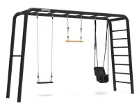 BERG PlayBase L Black Klettergerüst Schaukelgestell...