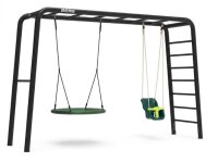 BERG PlayBase L Black Klettergerüst Schaukelgestell...