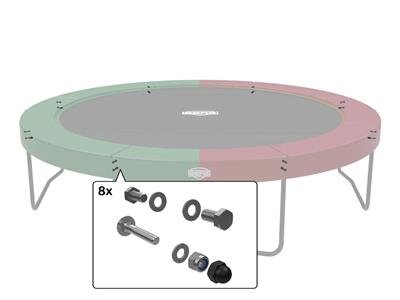 BERG Ersatzteil Elite+ - Montageschraubenset für T-Stück