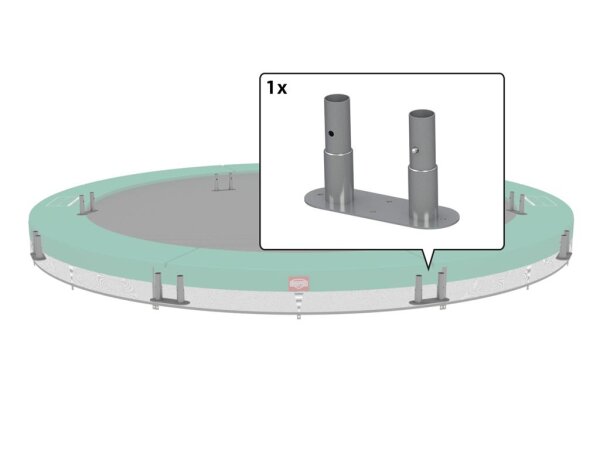 BERG Ersatzteil Champion - InGround Fuss 380