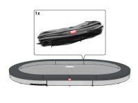 BERG Ersatzteil Schutzrand 520 cm oval grau - Grand...