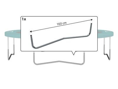BERG Ersatzteil Favorit - W-Fuß 380 (160 cm)