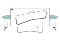 BERG Ersatzteil Favorit - W-Fuß 380 (160 cm)