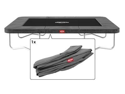 BERG Ersatzteil Schutzrand 280 cm rechteckig Grau - Ultim Favorit Regular Federabdeckung für Trampolin