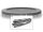 BERG Ersatzteil Schutzrand 380 cm rund grau - Elite Regular Federabdeckung für Trampolin