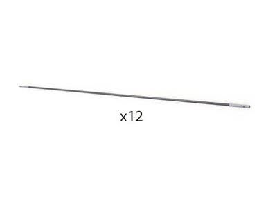 BERG Ersatzteil Elite+ - Fiberglasstangen-Set für Rahmennetz 430