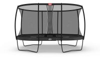 BERG Trampolin Oval Grand Champion Regular 520 Grau +...
