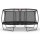 BERG Trampolin oval Grand Elite Regular 520 grau + Safety Net Deluxe Airflow pro