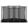 BERG Trampolin rechteckig Ultim Favorit InGround 330 Black / schwarz + Safety Net Comfort
