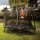 BERG Trampolin rechteckig Ultim Favorit Regular 330 Black / schwarz + Safety Net Comfort