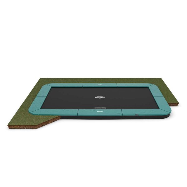 BERG SPORTS Trampolin Rechteckig 330 cm Ultim Champion FlatGround Green / grün