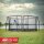 BERG Trampolin Rechteckig 500 cm Ultim Champion FlatGround Grey / grau + Safety Net DLX XL