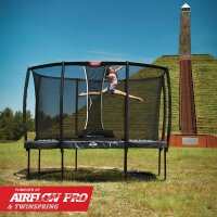 BERG Trampolin rechteckig Ultim Champion Regular 410 Grey...