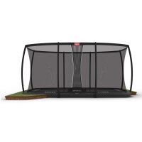 BERG Trampolin Rechteckig 500 cm Ultim Elite FlatGround...