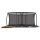 BERG Trampolin Rechteckig 500 x 300 cm cm Ultim Pro Bouncer FlatGround + Safety Net DLX XL