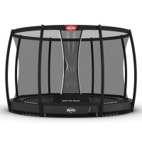 BERG Trampolin Rund 330 cm Champion InGround Grau +...
