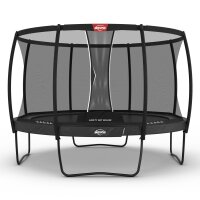 BERG Trampolin rund Champion Regular 380 Grau +...