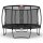 BERG Trampolin rund Champion Regular 380 Grau + Sicherheitsnetz Deluxe Airflow pro