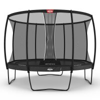 BERG Trampolin rund Champion Regular 430 Grau +...