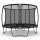 BERG Trampolin rund Champion Regular 430 Grau Levels Safety Net DLX XL