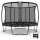 BERG Trampolin rund Champion Regular 430 Grau Levels Safety Net DLX XL