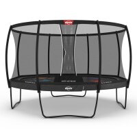 BERG Trampolin rund Champion Regular 430 Grau Levels +...
