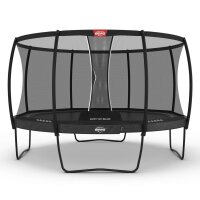BERG Trampolin rund Elite Regular 430 Grau +...