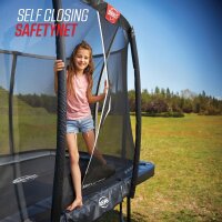 BERG Trampolin Rund 430 cm Elite InGround Grau +...