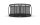 BERG Trampolin Rund 430 cm Elite InGround Grau + Sicherheitsnetz Deluxe Airflow pro