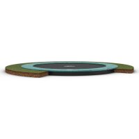 BERG SPORTS Trampolin Rund 330 cm Champion FlatGround Green / grün