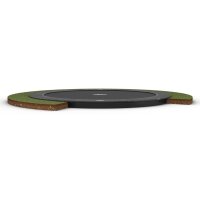 BERG SPORTS Trampolin Rund 380 cm Champion FlatGround Grey / grau