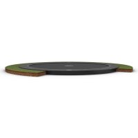 BERG SPORTS Trampolin Rund 430 cm Champion FlatGround Grey / grau