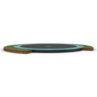 BERG SPORTS Trampolin Rund 430 cm Champion FlatGround Green / grün