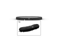 BERG Ersatzteil Schutzrand 350 cm oval grau - Grand...